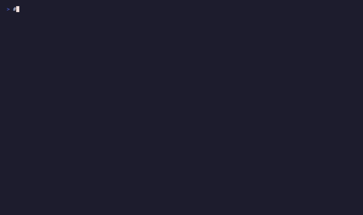 rivr terminal demo: search, provider matrix, schema